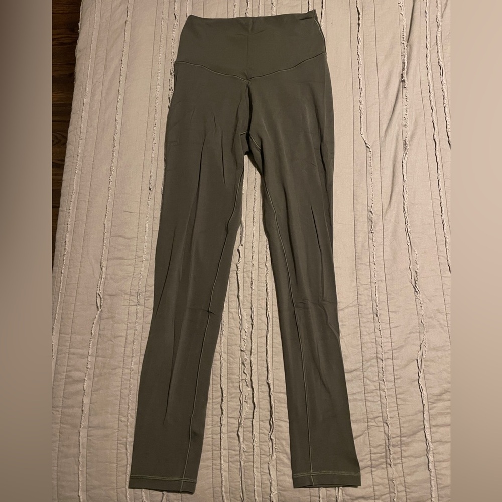 Aerie Offline Real Me High-Waisted Legging Olive Daze small